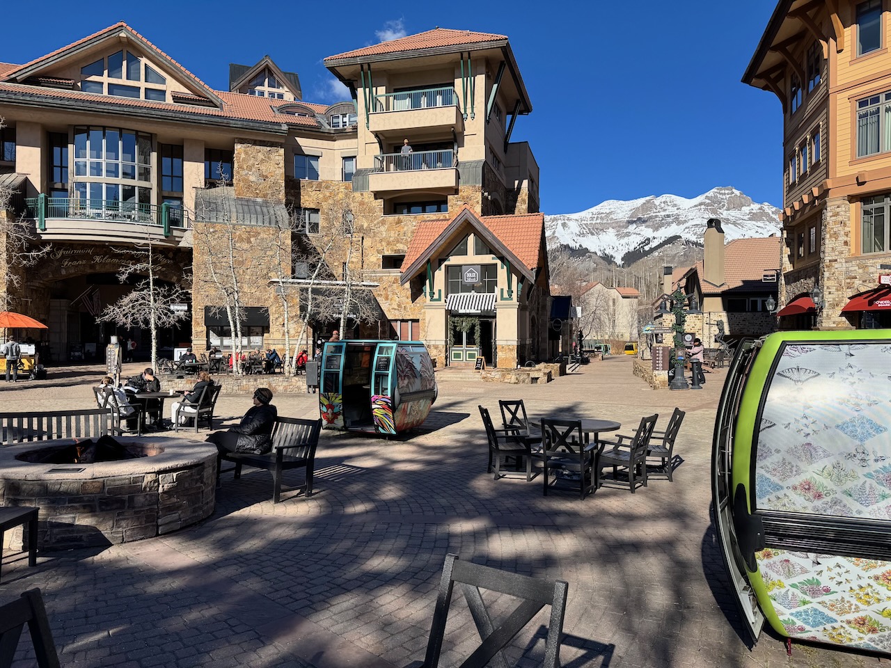 Dolce Telluride storefront in Central Plaza