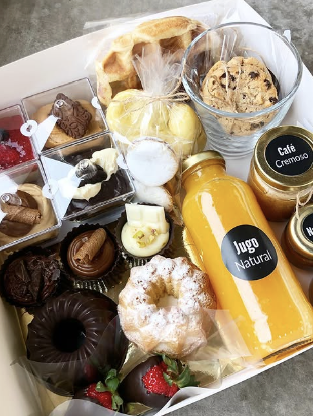 Artisan dessert presentation by Dolce Telluride